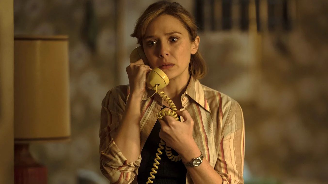 Olsen cautiva como Candy Montgomery, también conocida como "La asesina del hacha". (HBO)