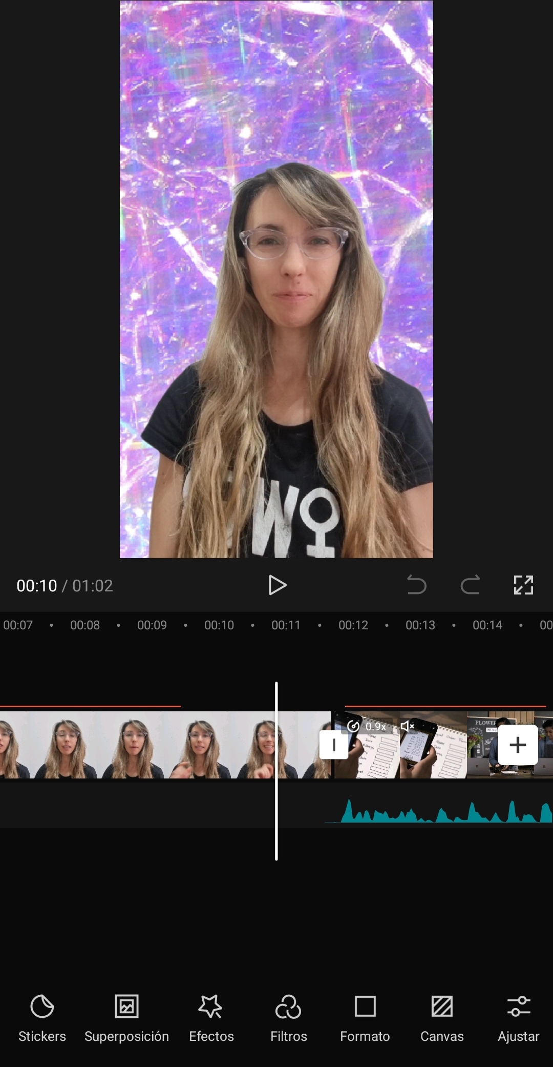 CapCut permite cambiar el fondo de los videos