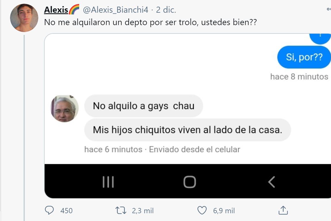 El tuit de Alexis Bianchi que recibió miles de likes