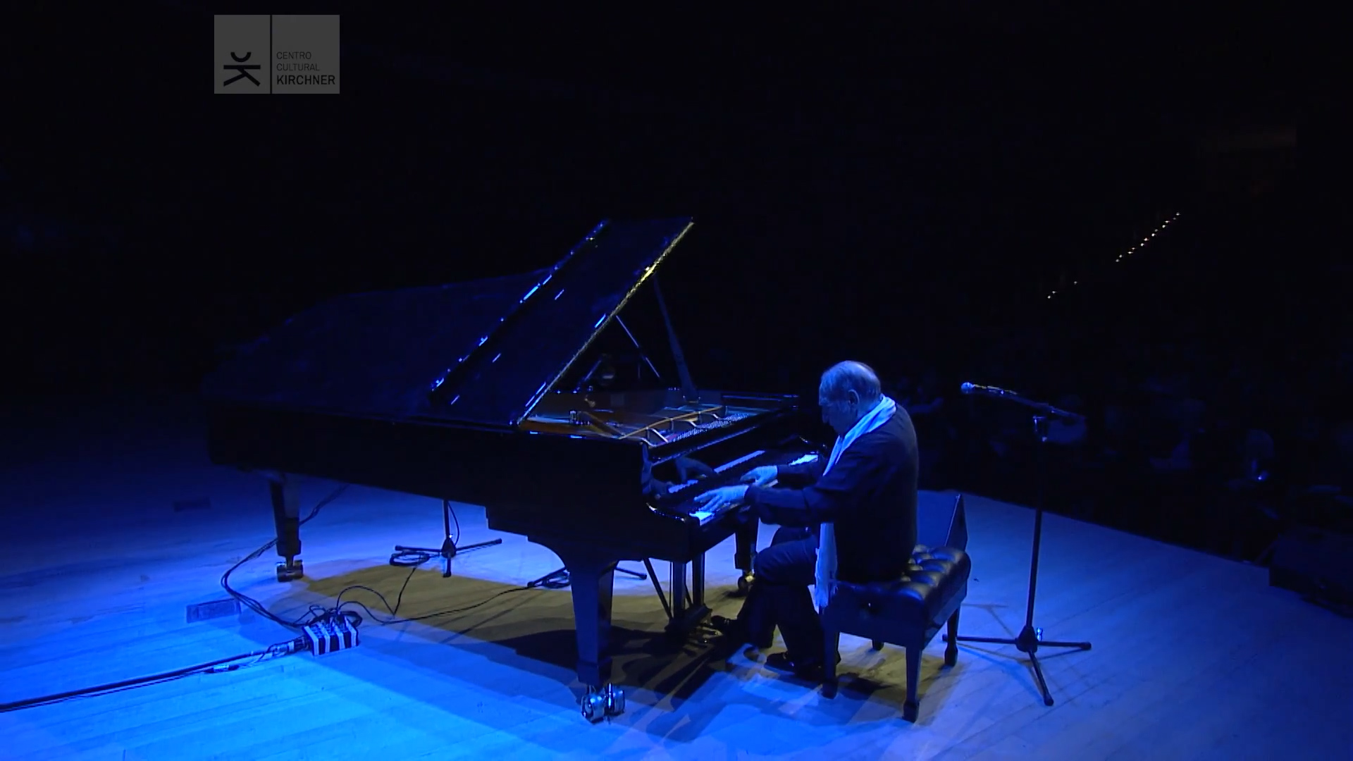 Miguel Ángel Estrella, en un concierto en el Centro Cultural Kirchner (CCK) 