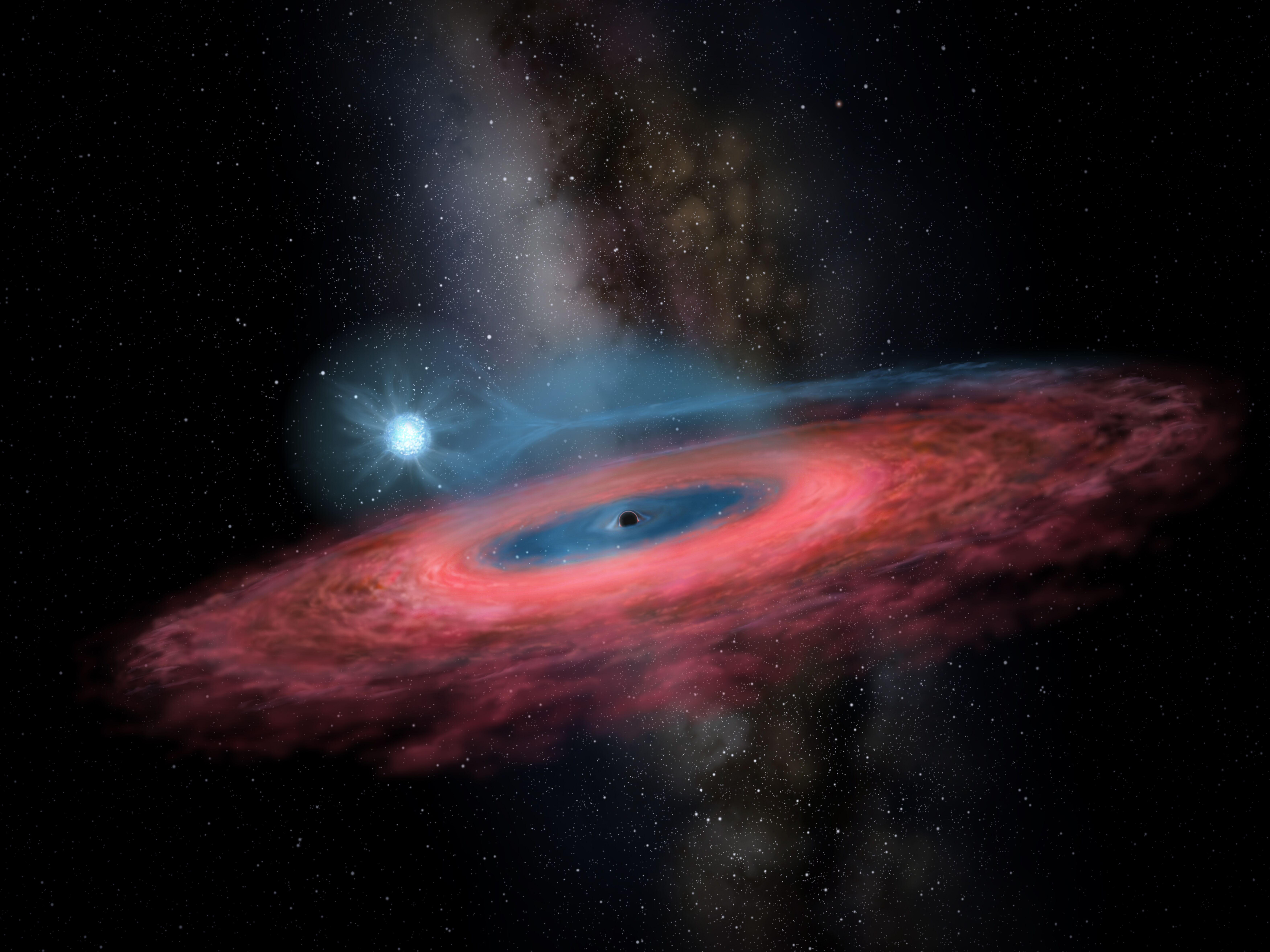 La galaxia M87, está ubicada a 55 millones de años luz de distancia en nuestro vecindario cósmico, y es hogar de un agujero negro 6.500 millones de veces más masivo que el Sol (Yu Jingchuan / Beijing Planetarium via the China Academy of Sciences / AFP) 