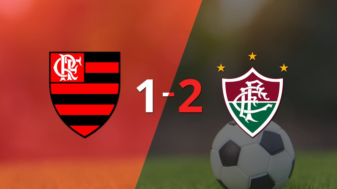 Con un marcador 2-1, Fluminense derrotó a Flamengo por el clásico Fla-Flu