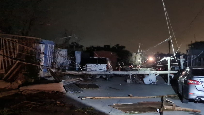 Las Imágenes De La Tormenta En Nuevo Laredo Que Dejó A Más De 157 000 Usuarios Sin Energía Infobae