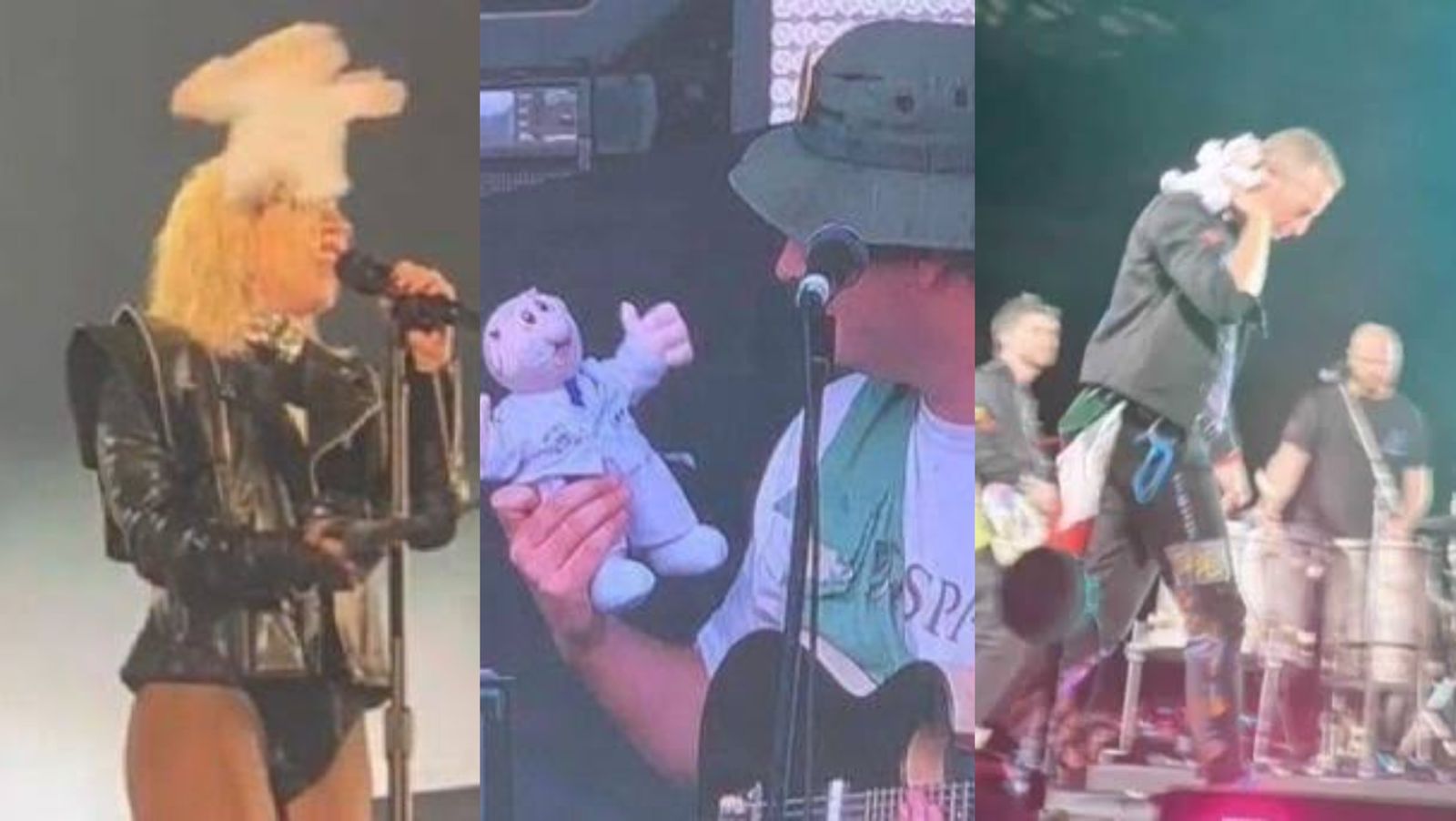 De Coldplay, Maroon 5 a Lady Gaga: por qué avientan peluches del Dr. Simi al escenario de los famosos