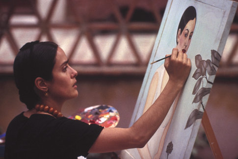 Salma Hayek como Frida Kahlo, en "Frida" (2002)