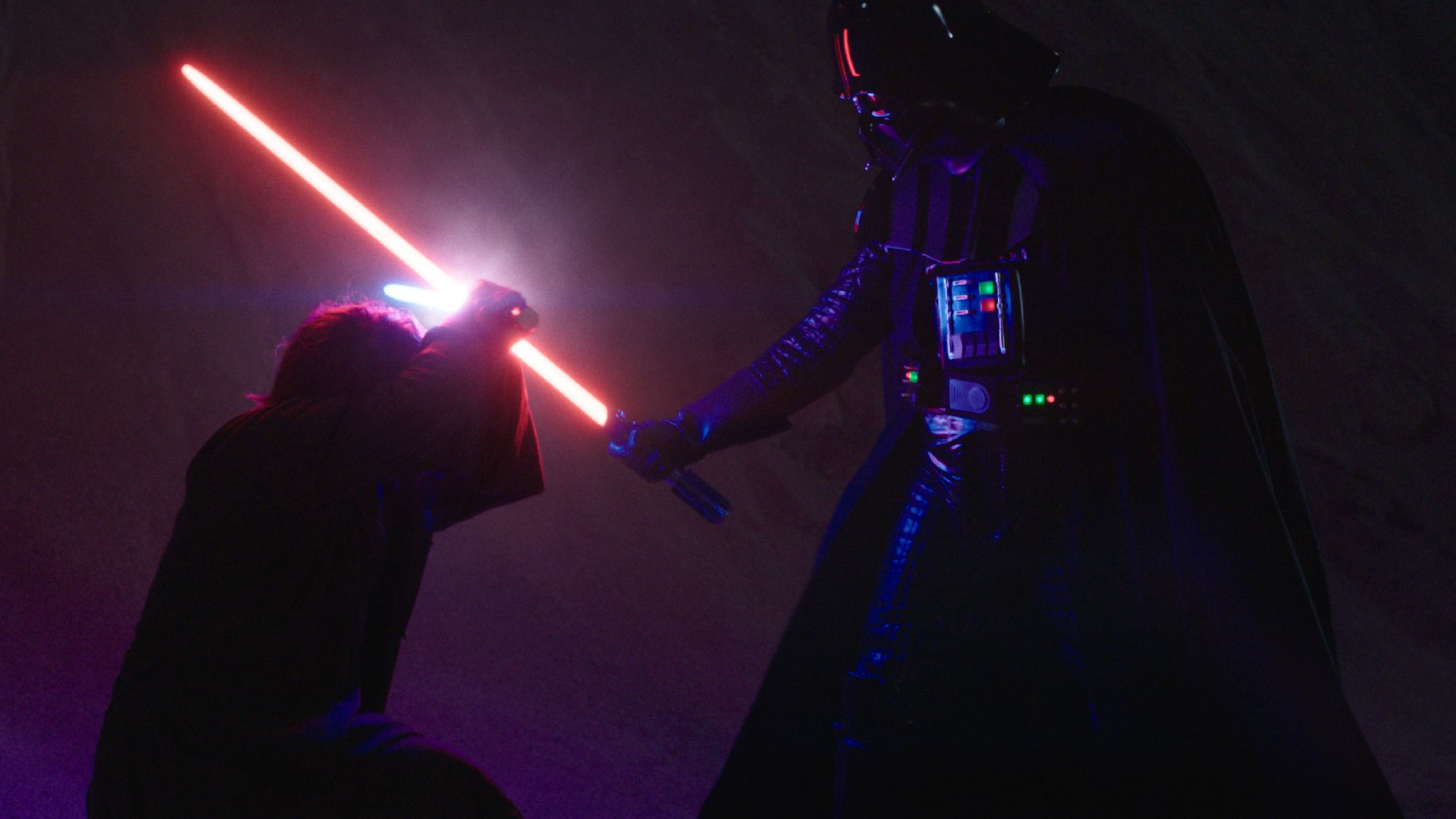 La ficción también incluía el regreso de Darth Vader.  (Disney Plus)