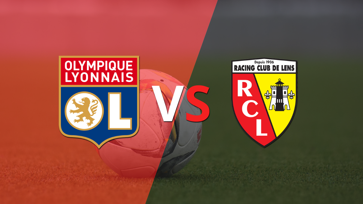 Olympique Lyon consiguió una victoria en casa por 2 a 1 ante Lens