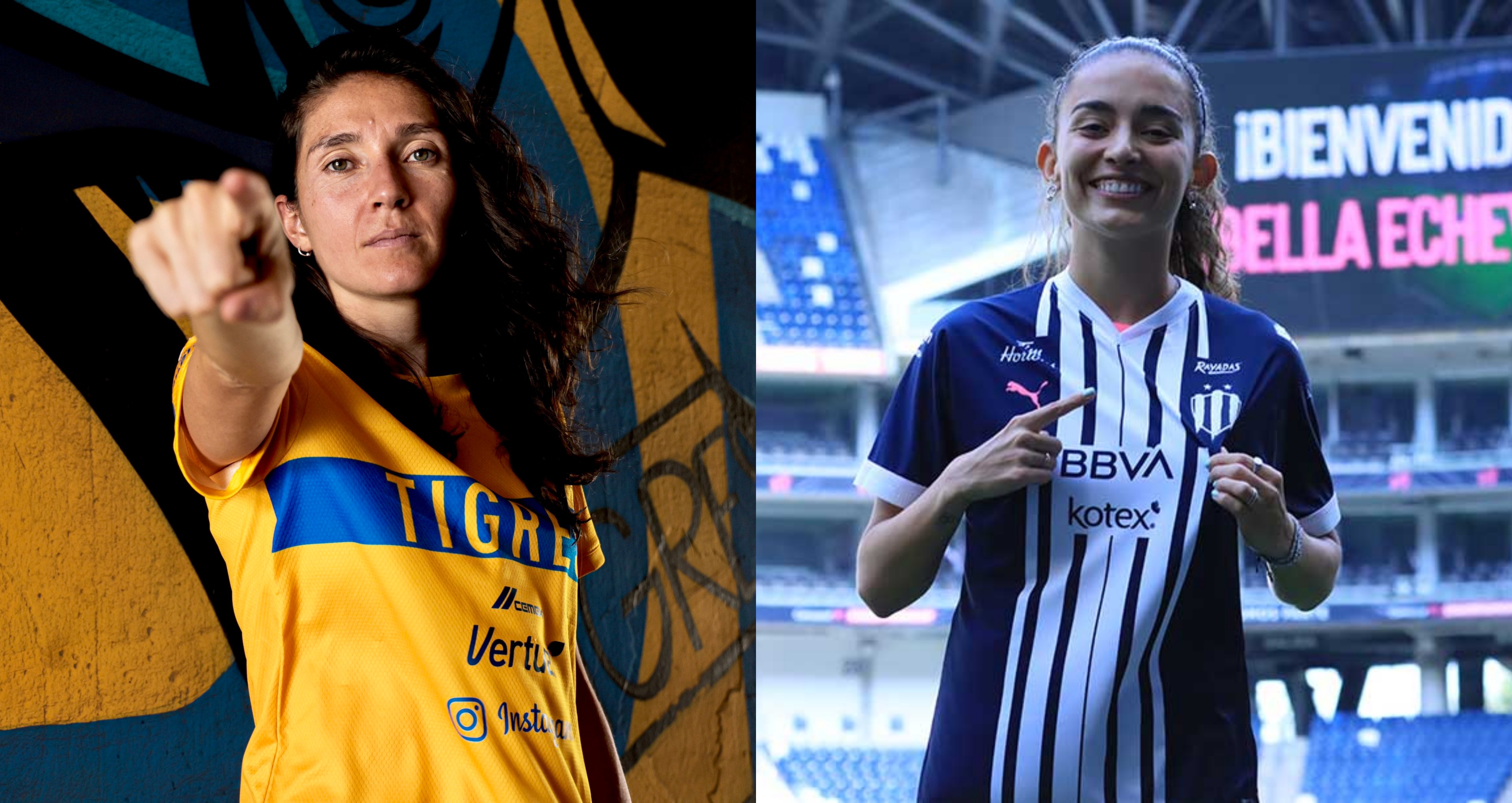 Las colombianas Isabella Echeverri y Natalia Gaitán jugarán en la liga mexicana de fútbol femenino