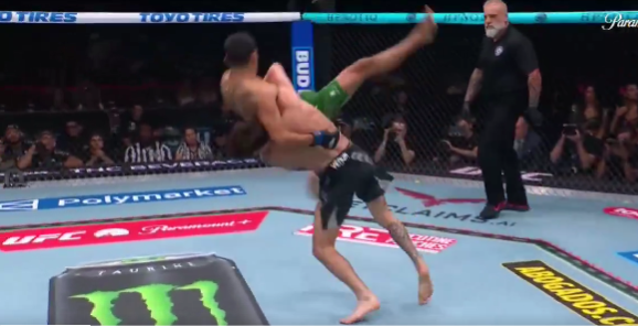 Debut&oacute; en la UFC de manera imprevista y noque&oacute; a su rival en 36 segundos: la impactante escena