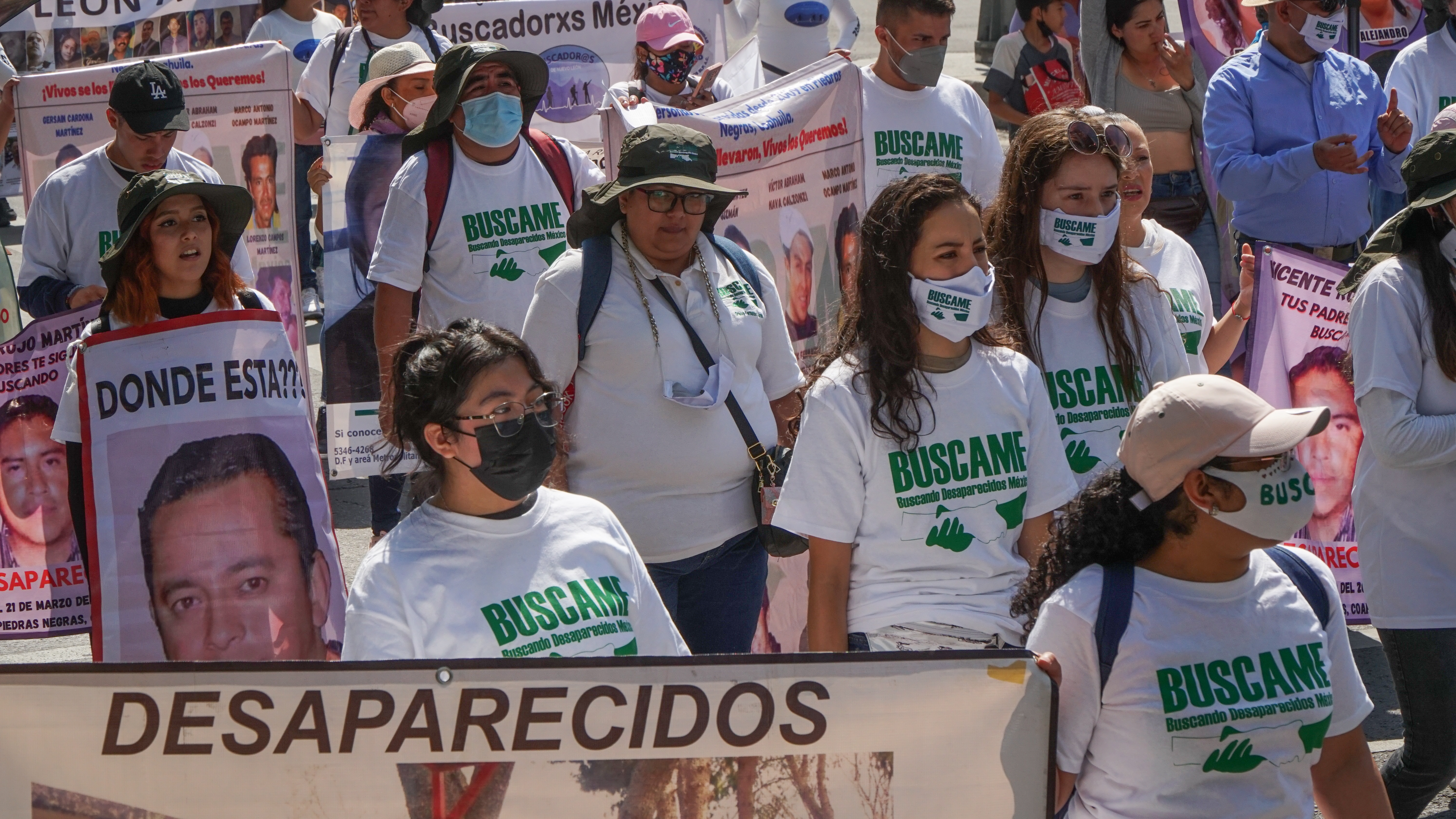 El Centro Prodh denunció el incremento en el número de desapariciones
Foto: Karina Hernández / Infobae