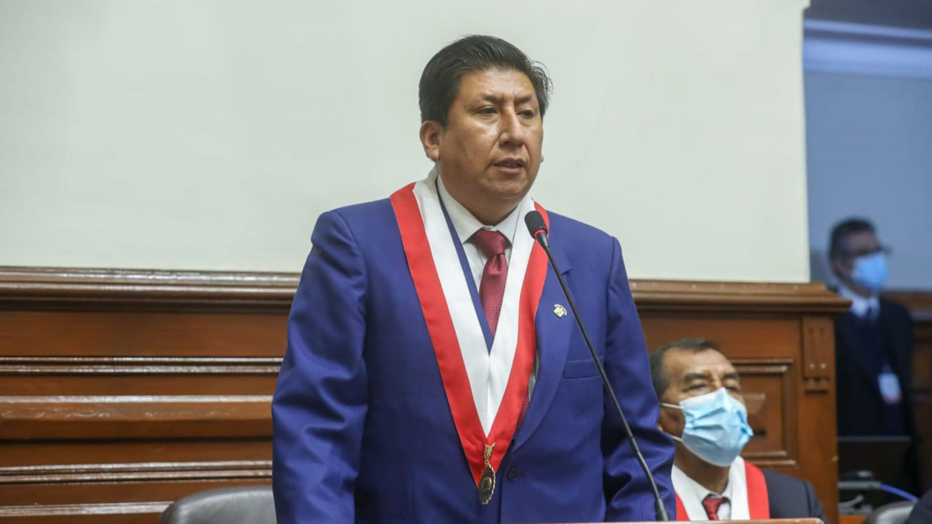 Waldemar Cerrón, vocero de Perú Libre.