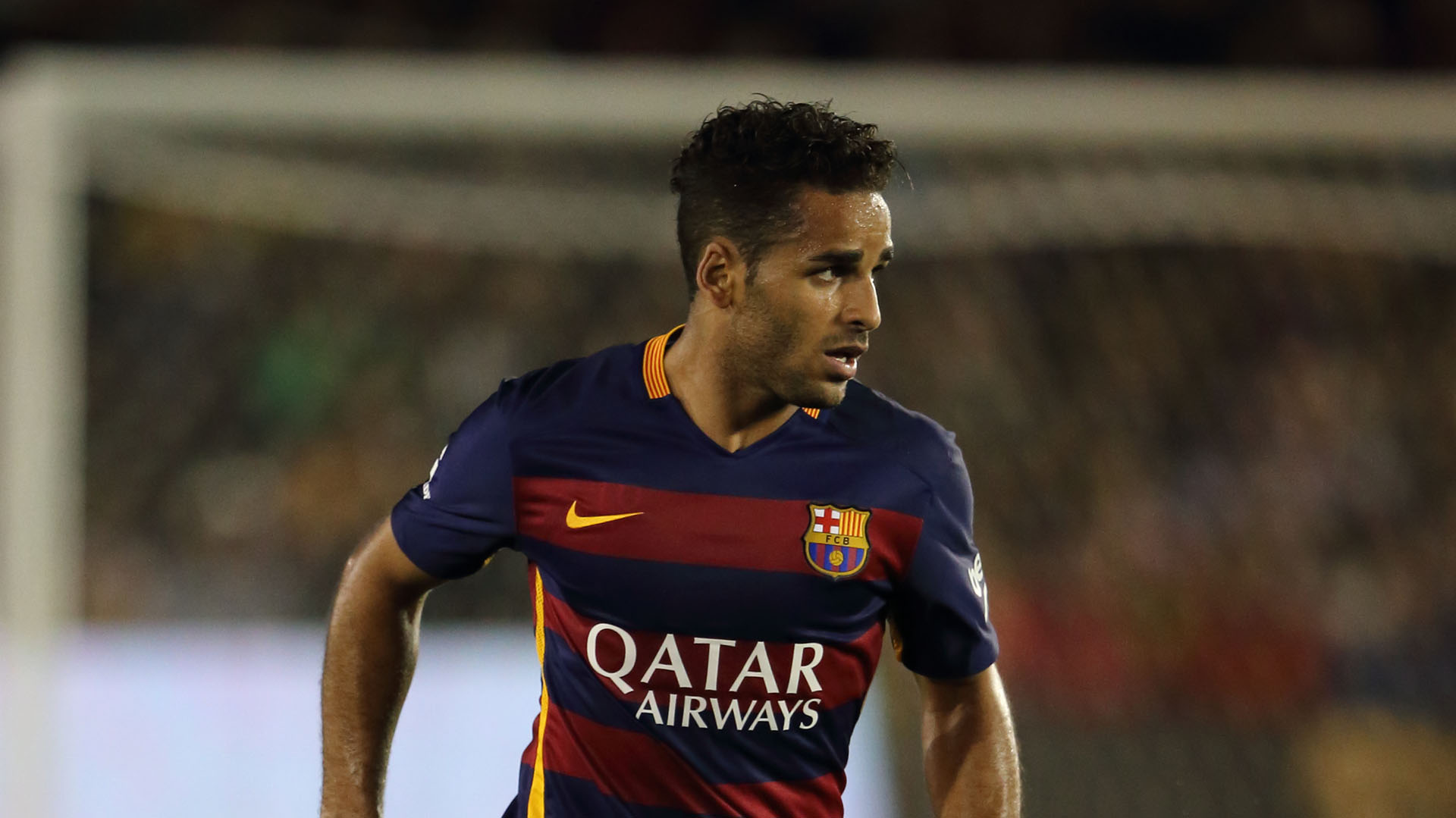 PASADENA, UNITED STATES - JULY 21:  Douglas of FC Barcelona during the International Champions Cup 2015 match between FC Barcelona and Los Angeles Galaxy at Rose Bowl on July 21, 2015 in Pasadena, California.  (Photo by Matthew Ashton - AMA/Getty Images)
