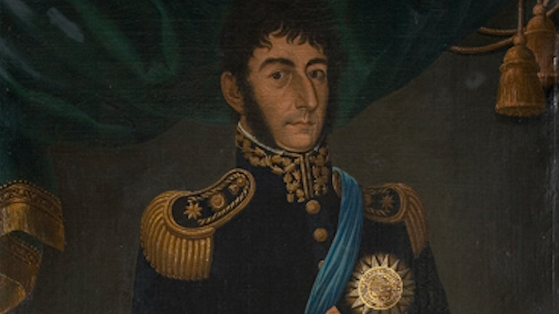José de San Martín había regresado al país en marzo de 1812 y su primera tarea fue organizar un regimiento de caballería. Cuadro de Gil de Castro