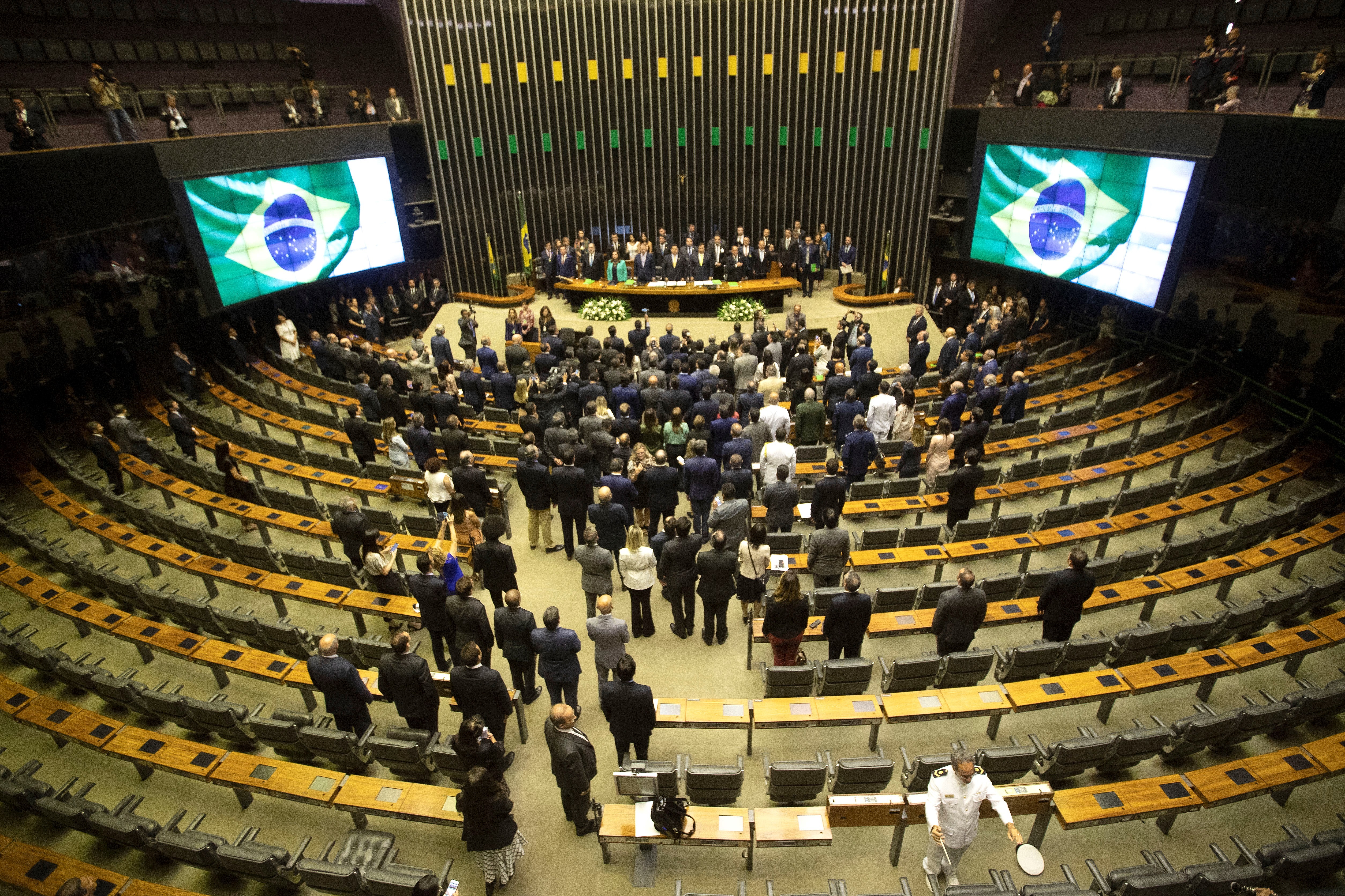 Vista del Senado de Brasil en Brasilia (Brasil), en una fotografía de archivo (EFE/Joédson Alves)
