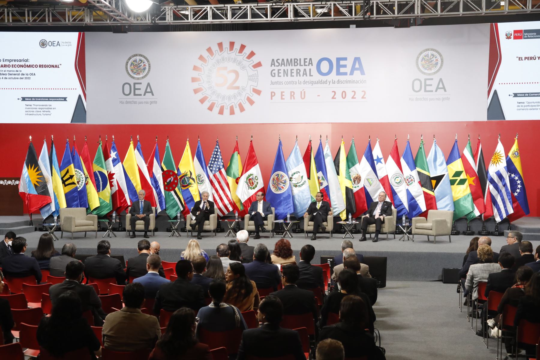 Una comitiva de 18 funcionarios argentinos viajará a la Asamblea General de la OEA en Washington