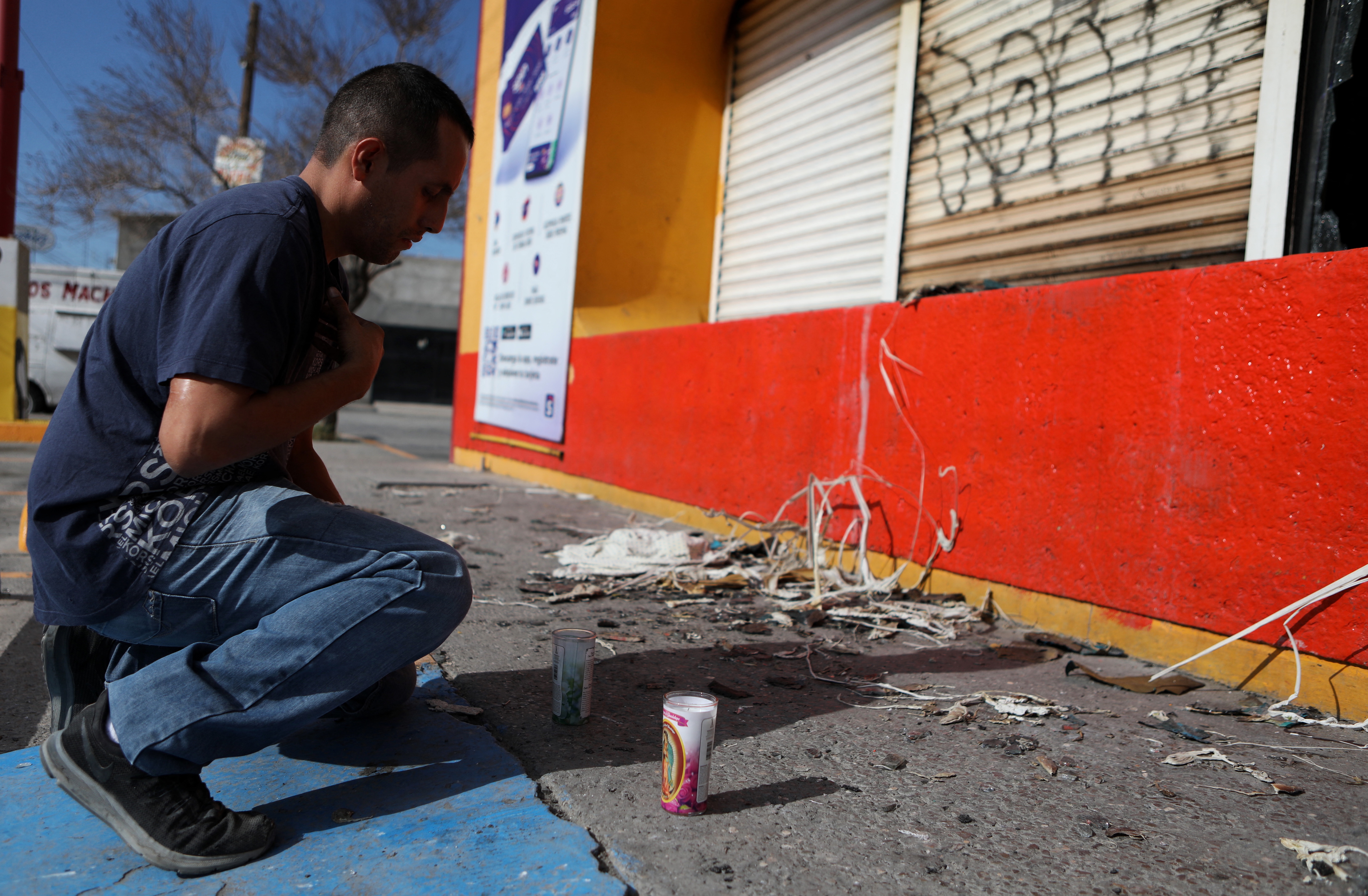 En fotos: los estragos de la lluvia de balas que dejó 11 muertos en Ciudad Juárez