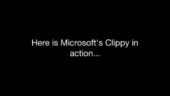 Clippy era uno de los asistentes de Microsoft disponibles para los usuarios.