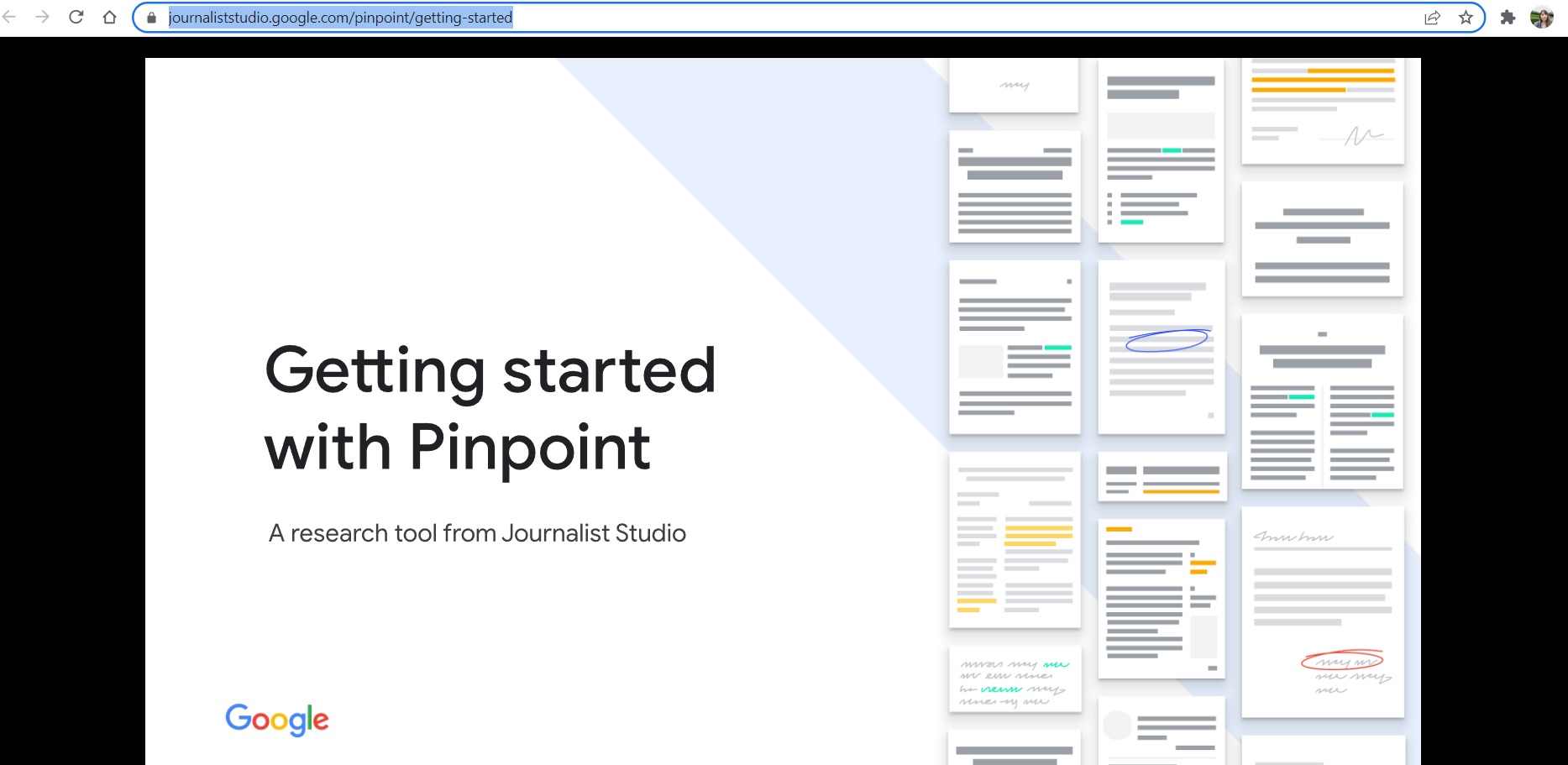 Pinpoint permite desgrabar audios y ofrece otras opciones para el trabajo online