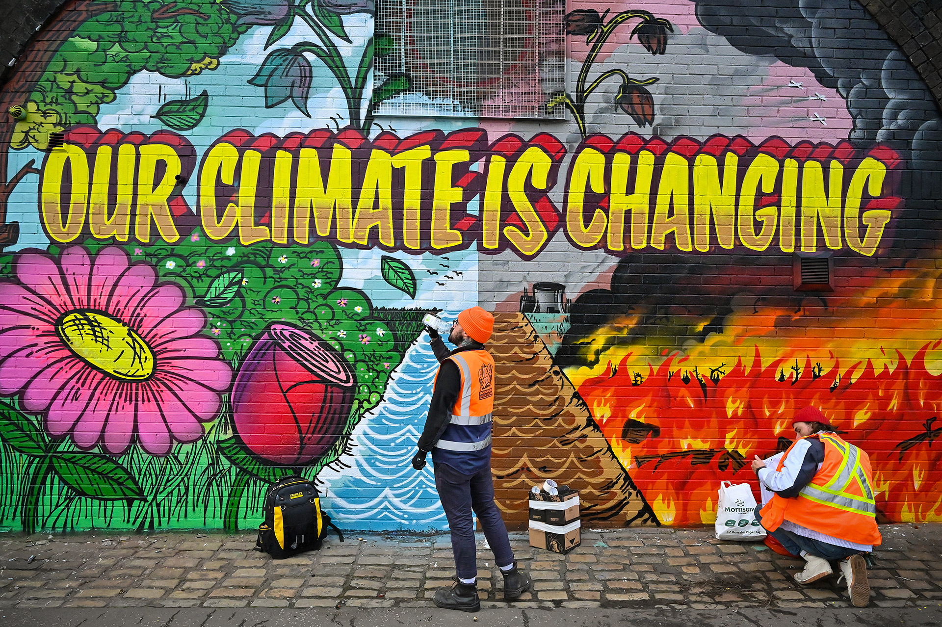 Llegó el día: COP26 en Glasgow reúne a los principales líderes mundiales en la principal cumbre climática del año (Getty Images)
