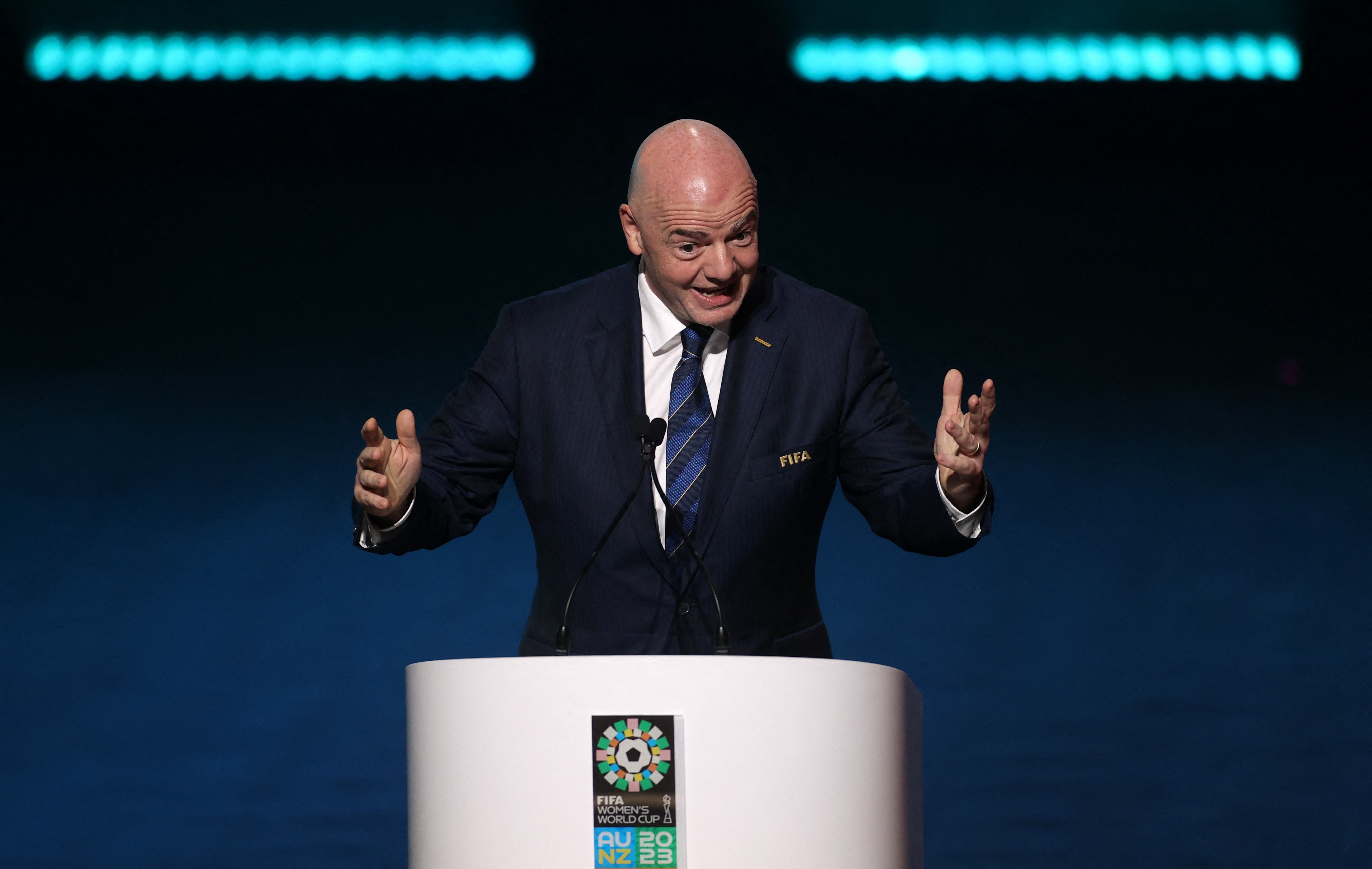 Infantino seguirá al frente de FIFA (Reuters)