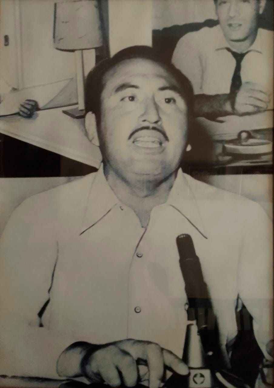 Julián Moreno, número dos de la seccional Avellaneda de la UOM, asesinado en enero de 1973