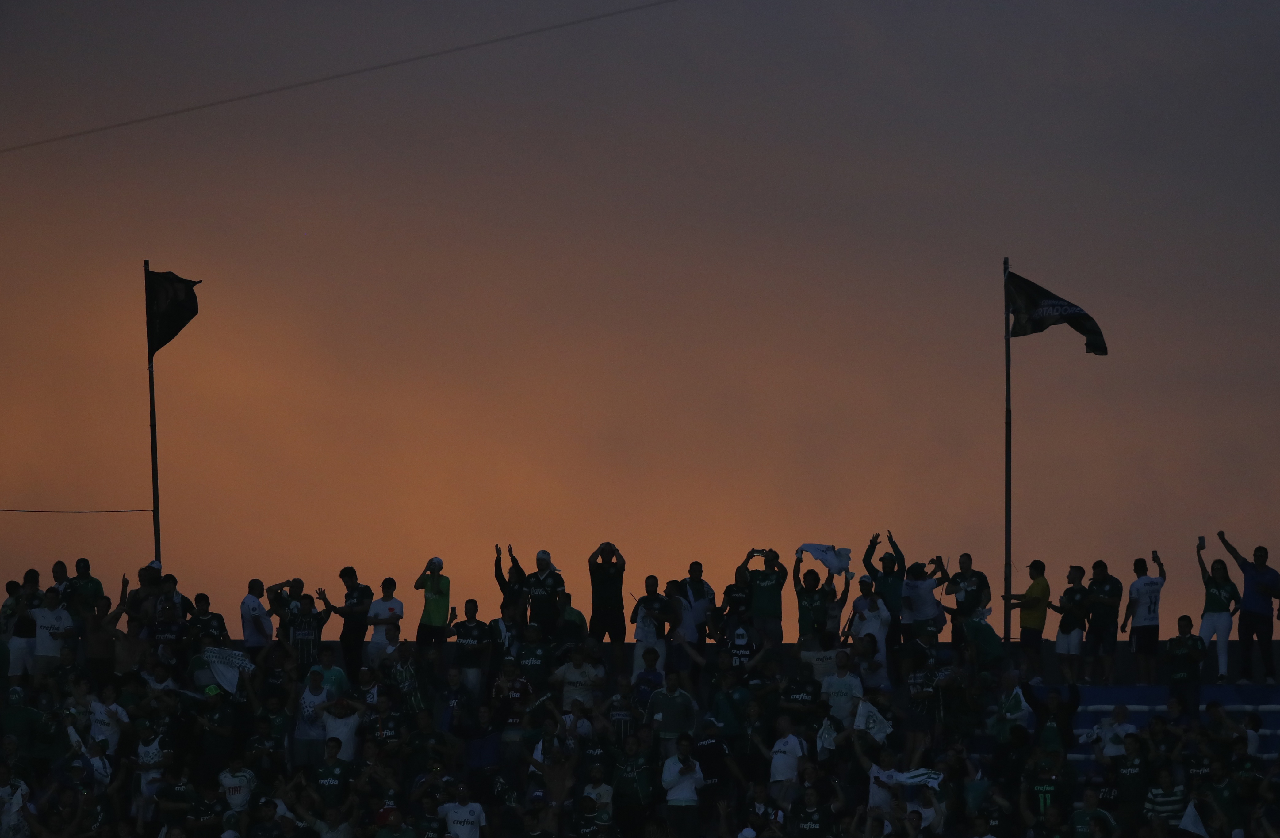 Uruguay recibió cerca de 30.000 brasileños durante la semana previa a la final de la Copa Libertadores, cuando se estimaba que llegaría el doble
Palmeiras v Flamengo - Estadio Centenario, Montevideo, Uruguay - November 27, 2021 Fans in the stands REUTERS/Agustin Marcarian