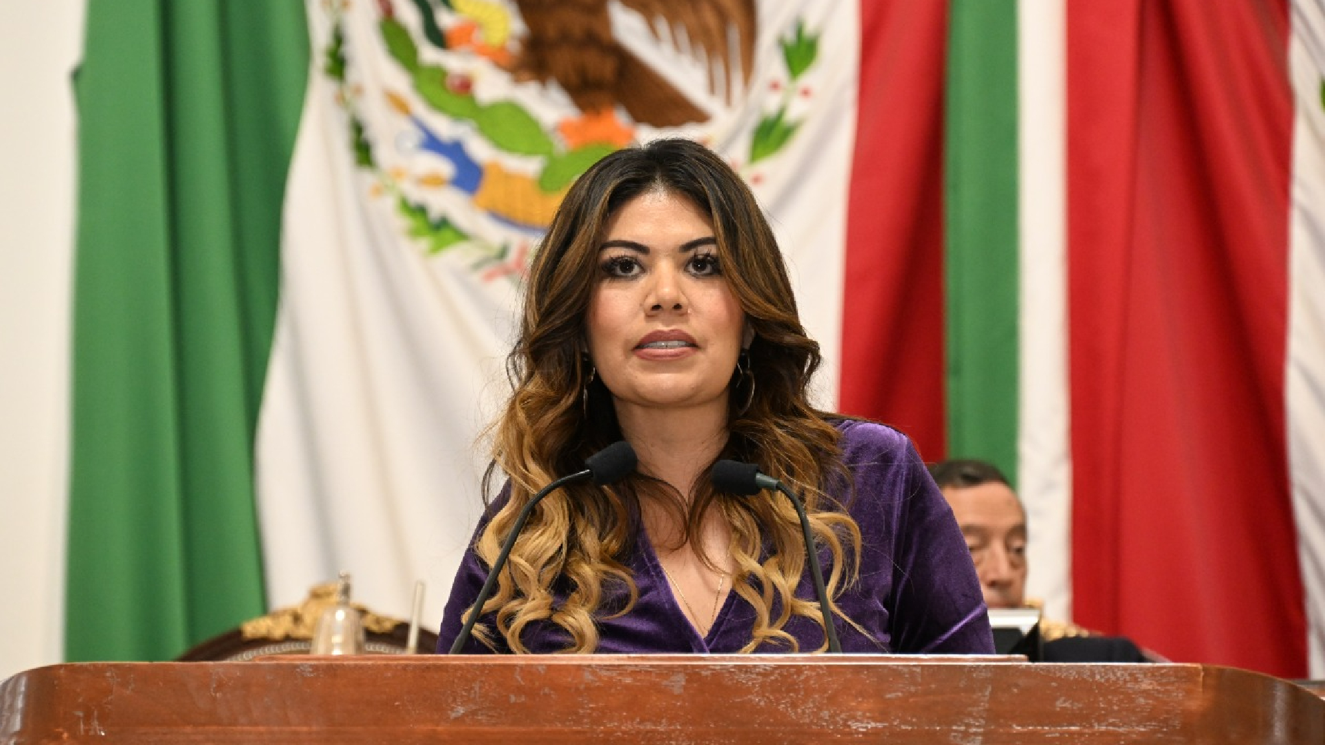 América Alejandra Rangel Lorenzana, a local CDMX deputy for the PAN, responded to journalists who criticized her (Photo: Twitter / @Congreso_CdMex)