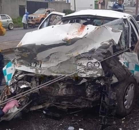 This is the vehicle in which the victims were traveling (Photo: Special) 