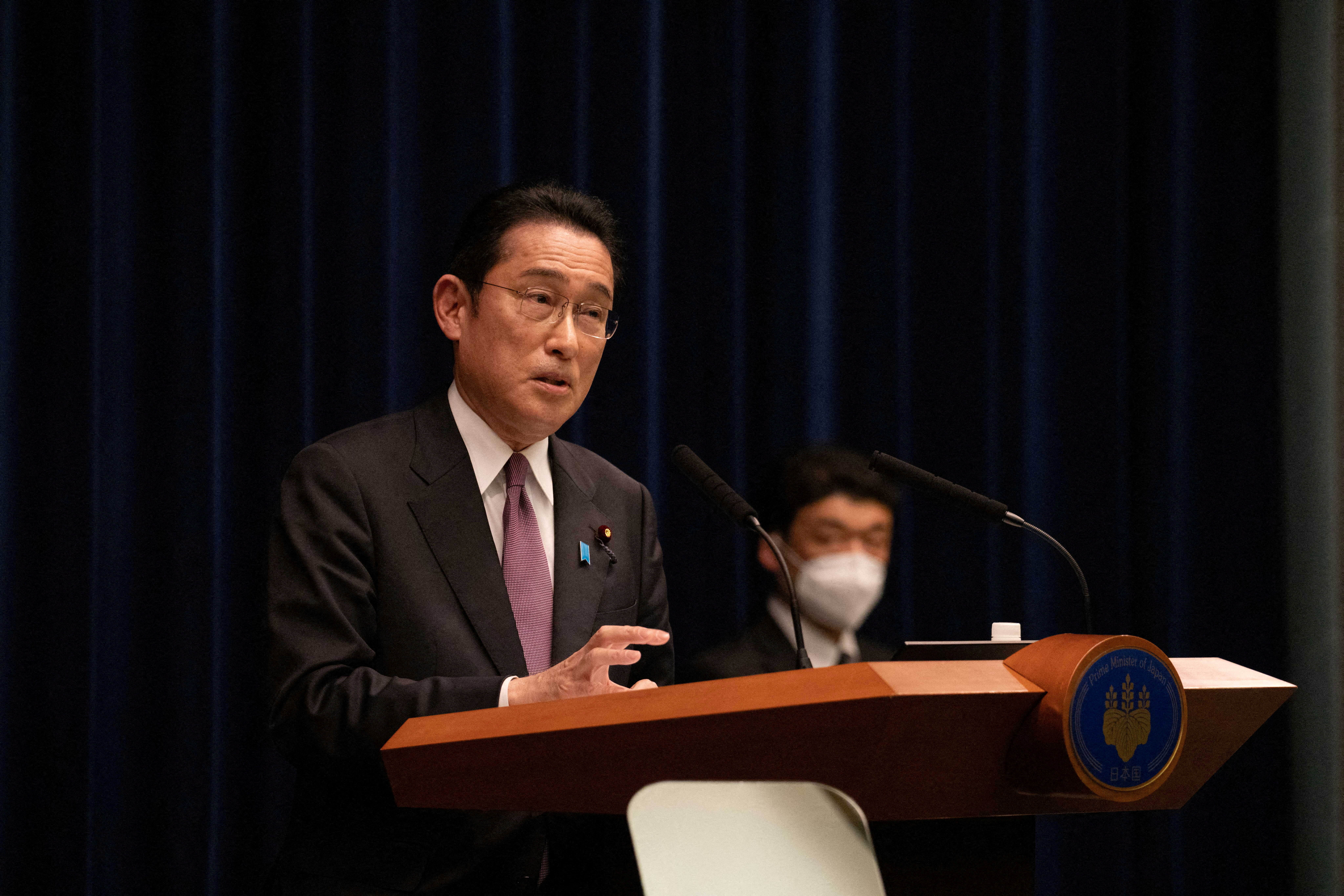 El primer ministro japonés Fumio Kishida (Stanislav Kogiku/REUTERS/archivo)