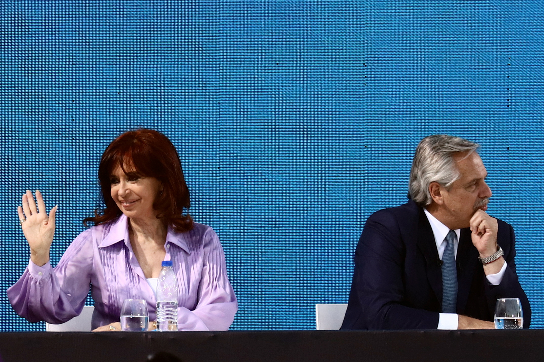 Alberto Fernández y Cristina Kirchner (Foto:REUTERS/Matias Baglietto)