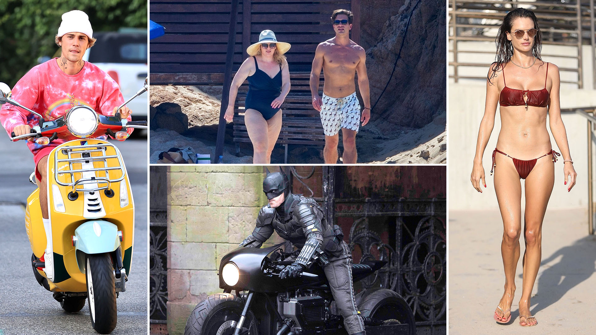 Rebel Wilson disfrutó de unas vacaciones románticas en México y Robert Pattinson se puso el traje de Batman en Liverpool: celebrities en un click