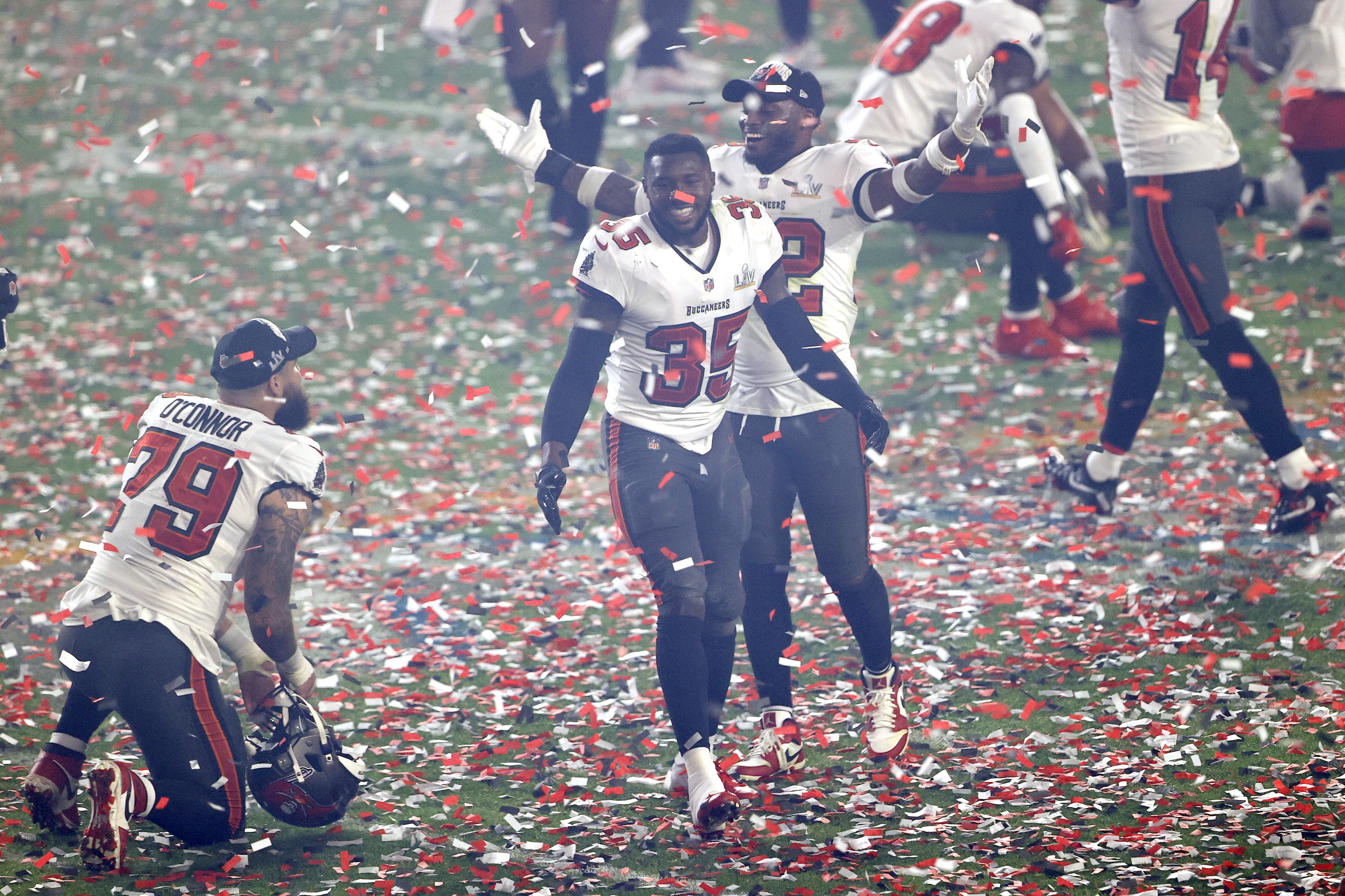 La alegría de los Buccaneers