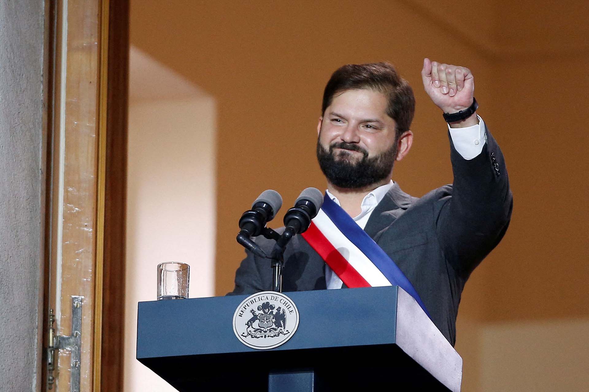Con 36 años, Gabriel Boric se convirtió en el presidente más joven de Chile. 