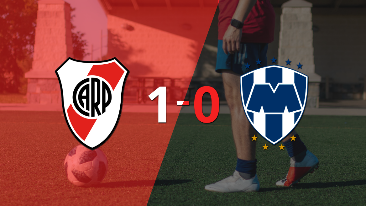 Con lo justo, River Plate venció a CF Monterrey 1 a 0 en el estadio Q2 Stadium