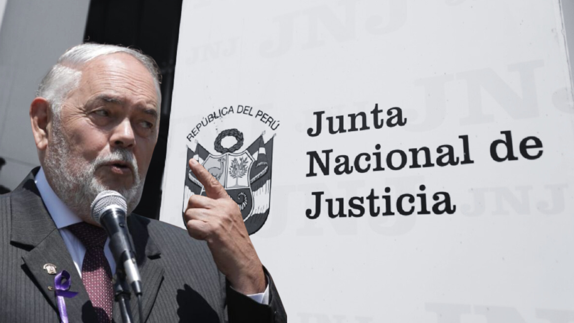 Jorge Montoya pretende destituir e inhabilitar a los miembros de la JNJ