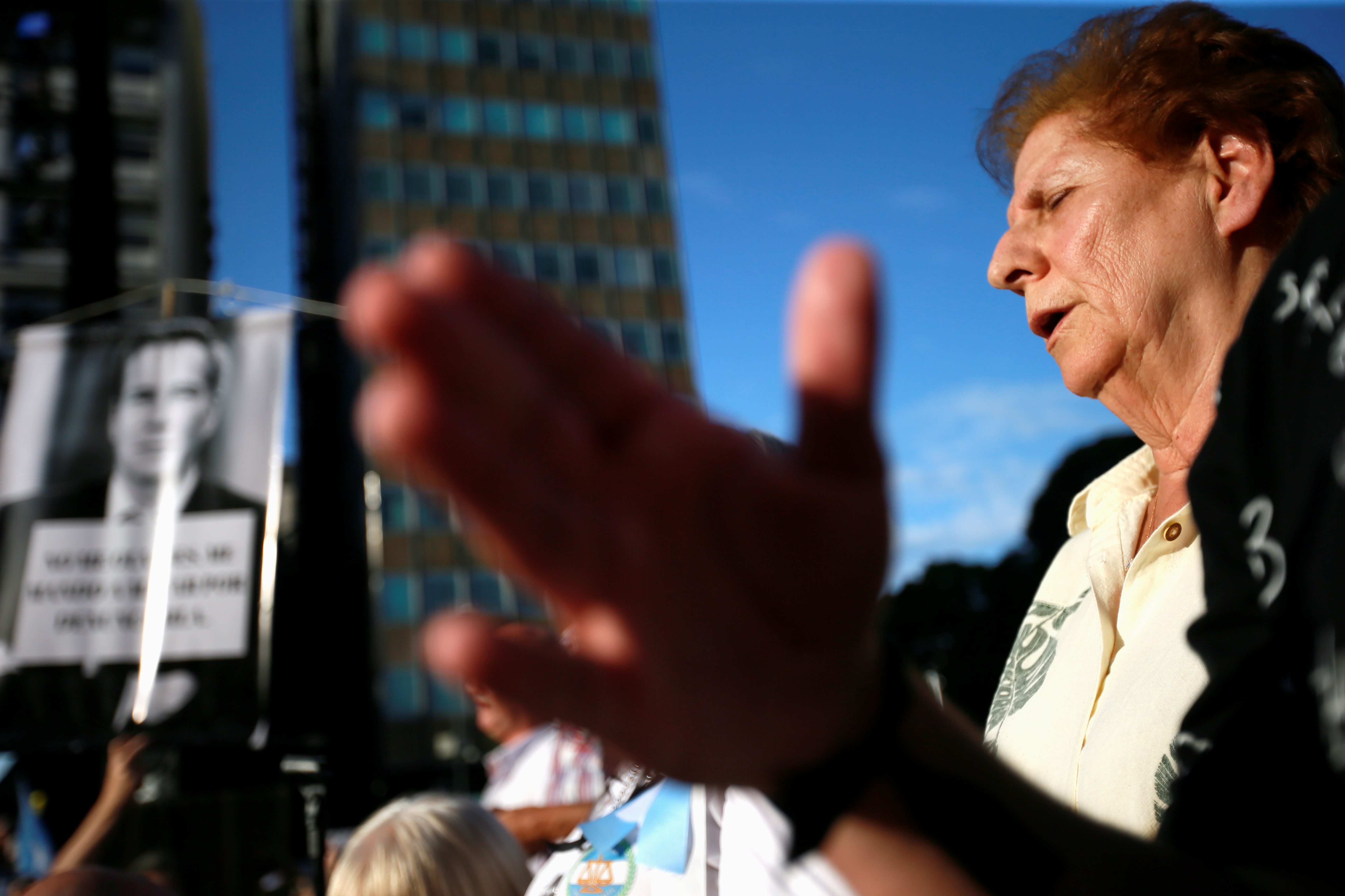 Sara Garfunkel, madre de Nisman (archivo REUTERS/Mariana Greif)