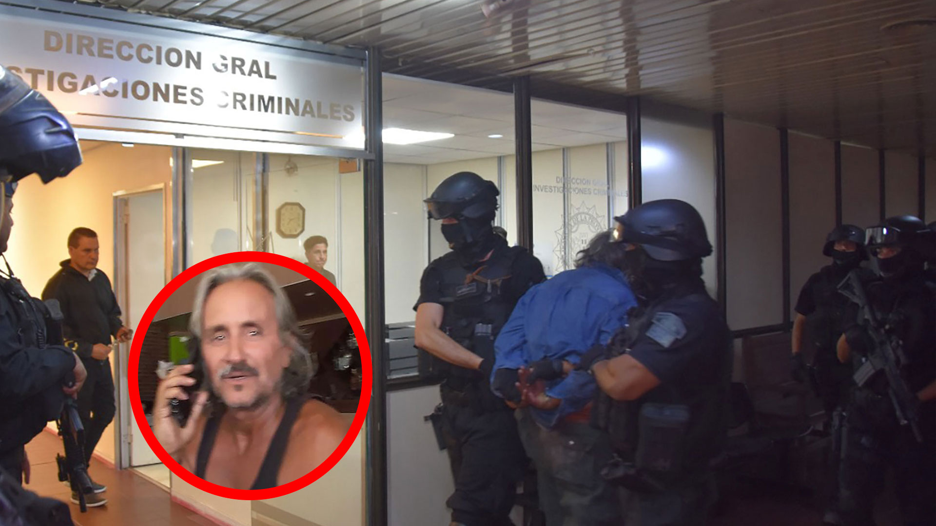Un temible asesino se fugó durante el partido de Argentina con Croacia: mató, robó, chocó y fue recapturado