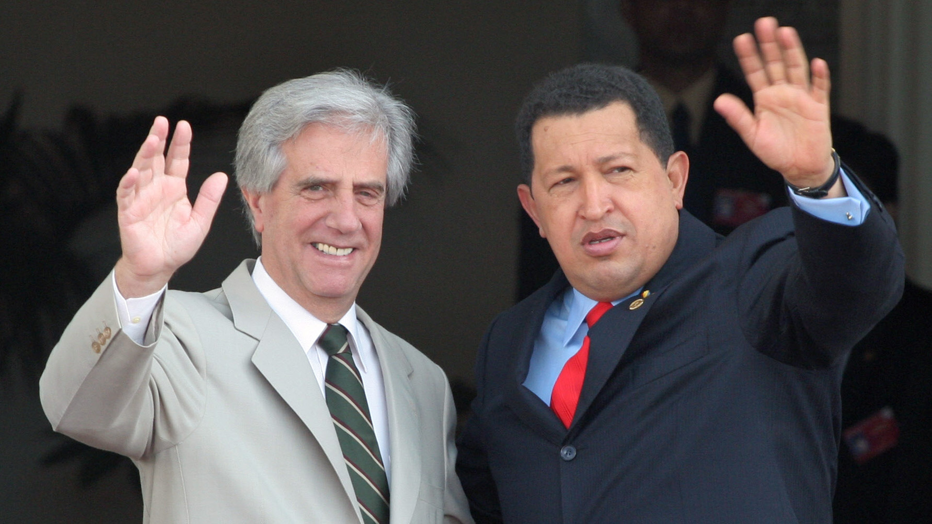 El liderazgo de la izquierda latinoamericana también era disputado por el caudillo venezolano Hugo Chávez