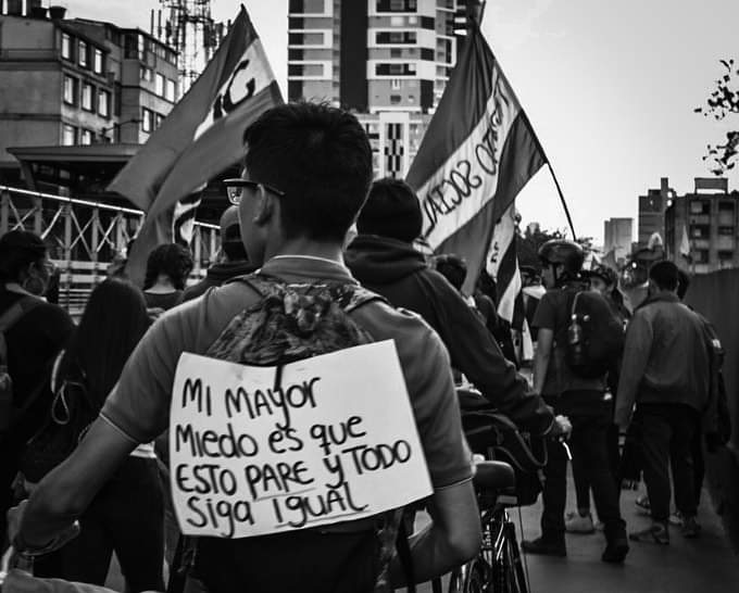 En los 100 días del gobierno de Gustavo Petro, se presentarán manifestaciones en favor de su gestión. (Foto: Santiago Díaz Benavides).