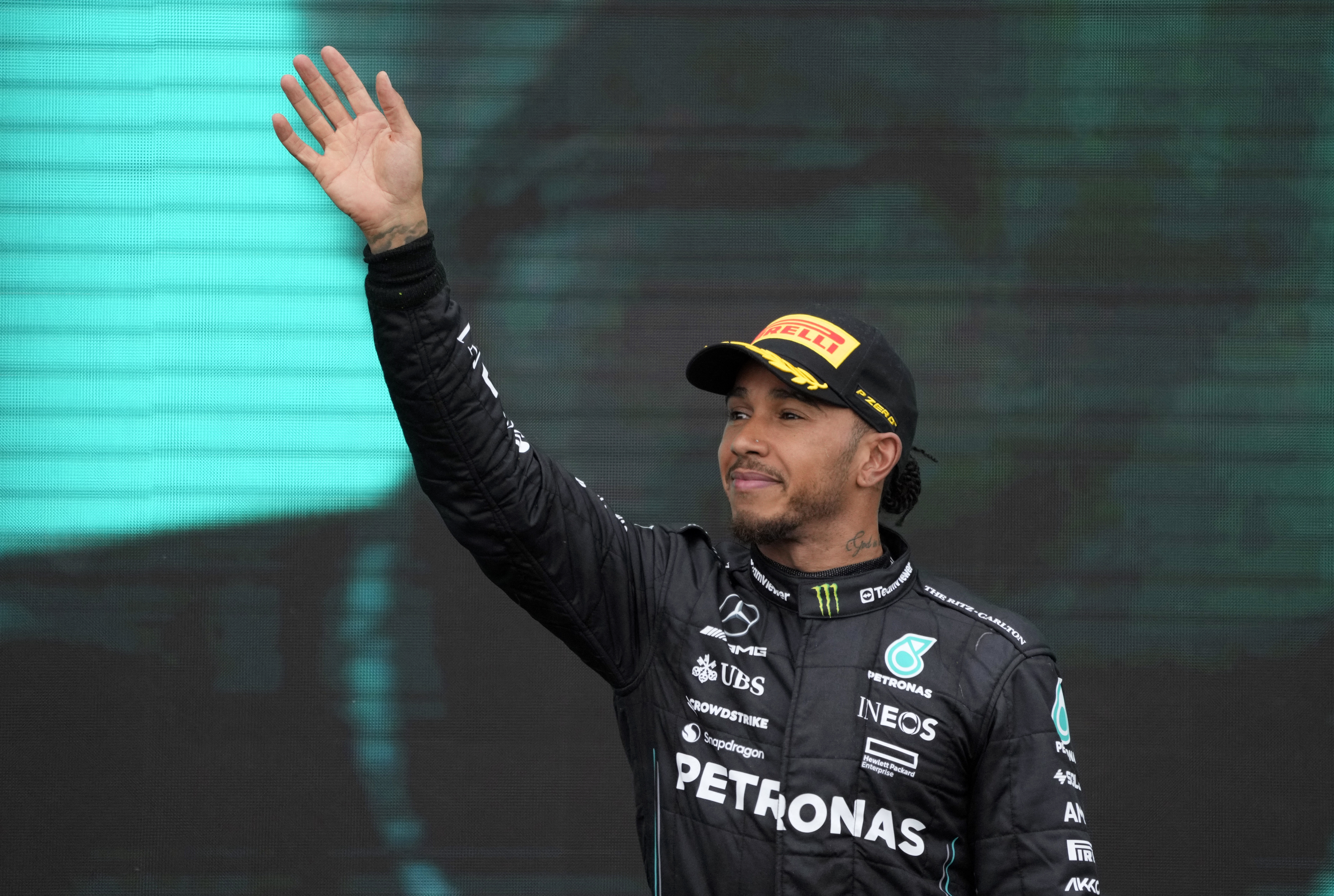 Lewis Hamilton también se robó los aplausos en el GP de Canadá (REUTERS/Mathieu Belanger)