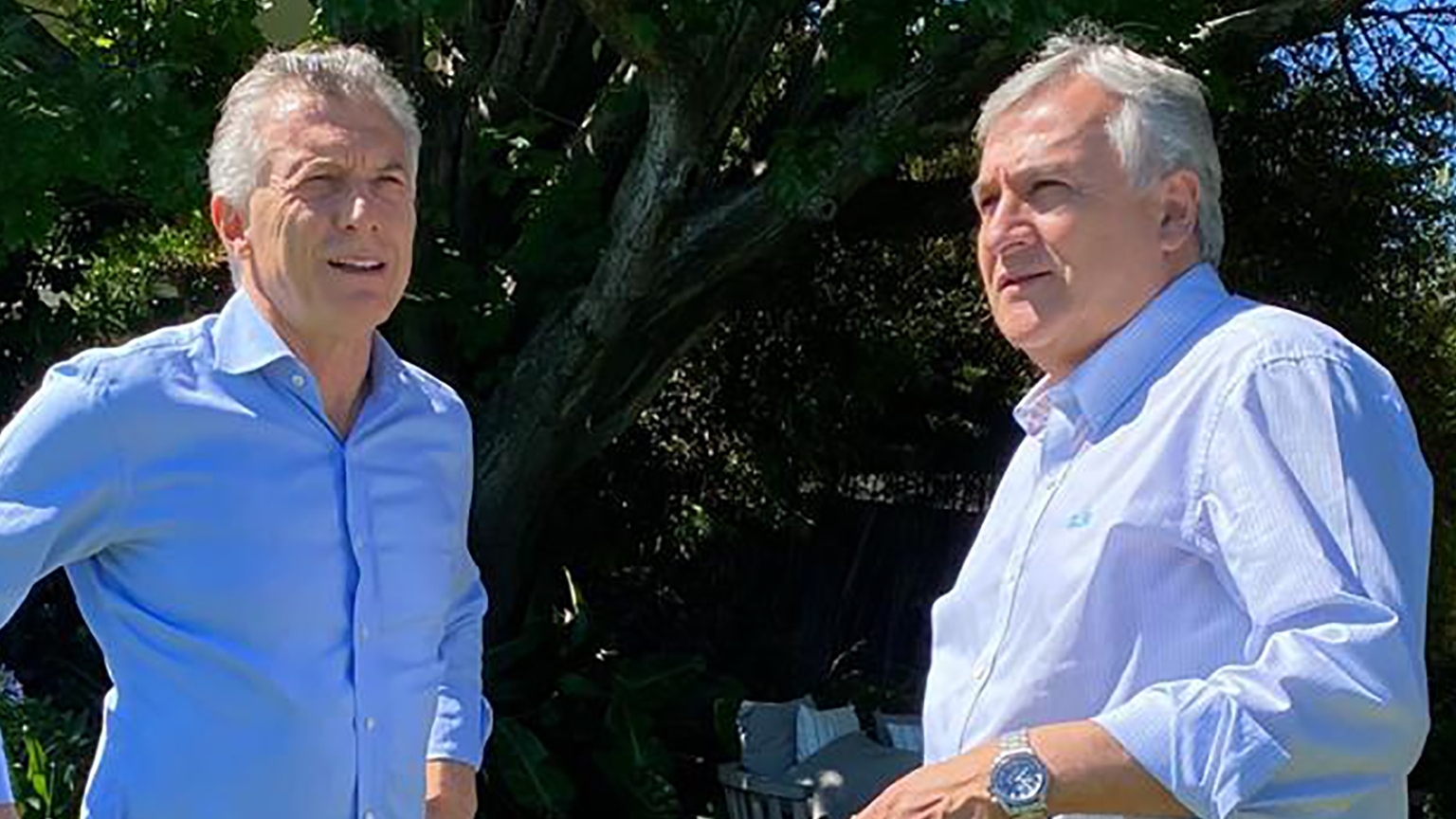 Mauricio Macri junto a Gerardo Morales en uno de los últimos encuentros que tuvieron en Buenos Aires 