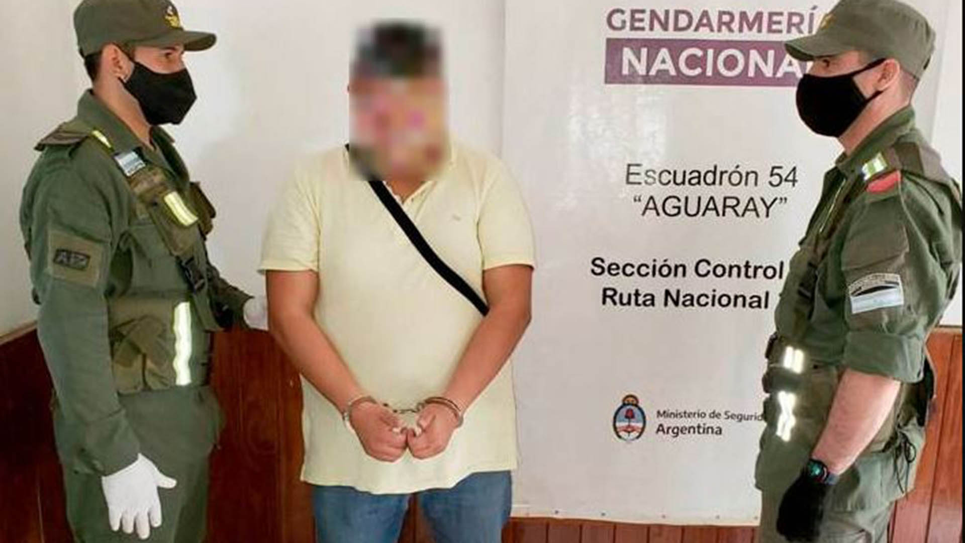 Reinaldo Castedo fue detenido por Gendarmería Nacional en Ituzaingó 