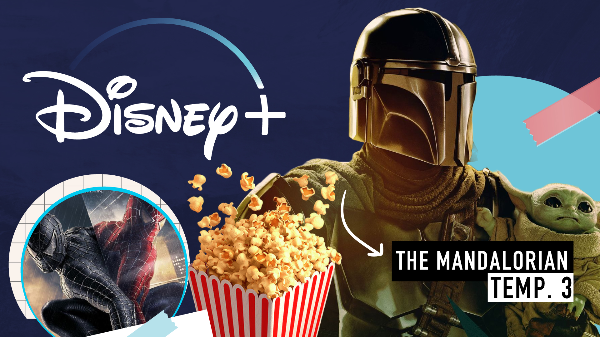 Disney+ en marzo: “The Mandalorian”, “La música de Wakanda por siempre”, “El hombre araña 3″ y mucho más