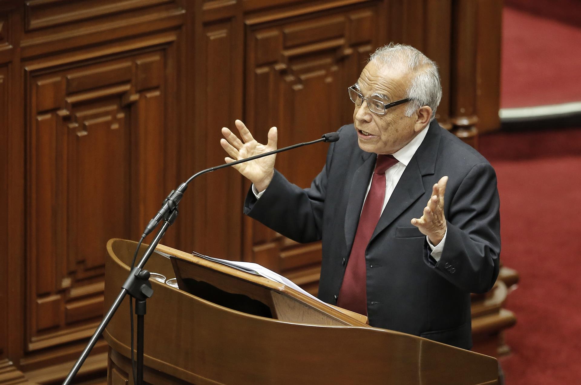 Aníbal Torres advierte que vacancia presidencial debe ser declarada nula