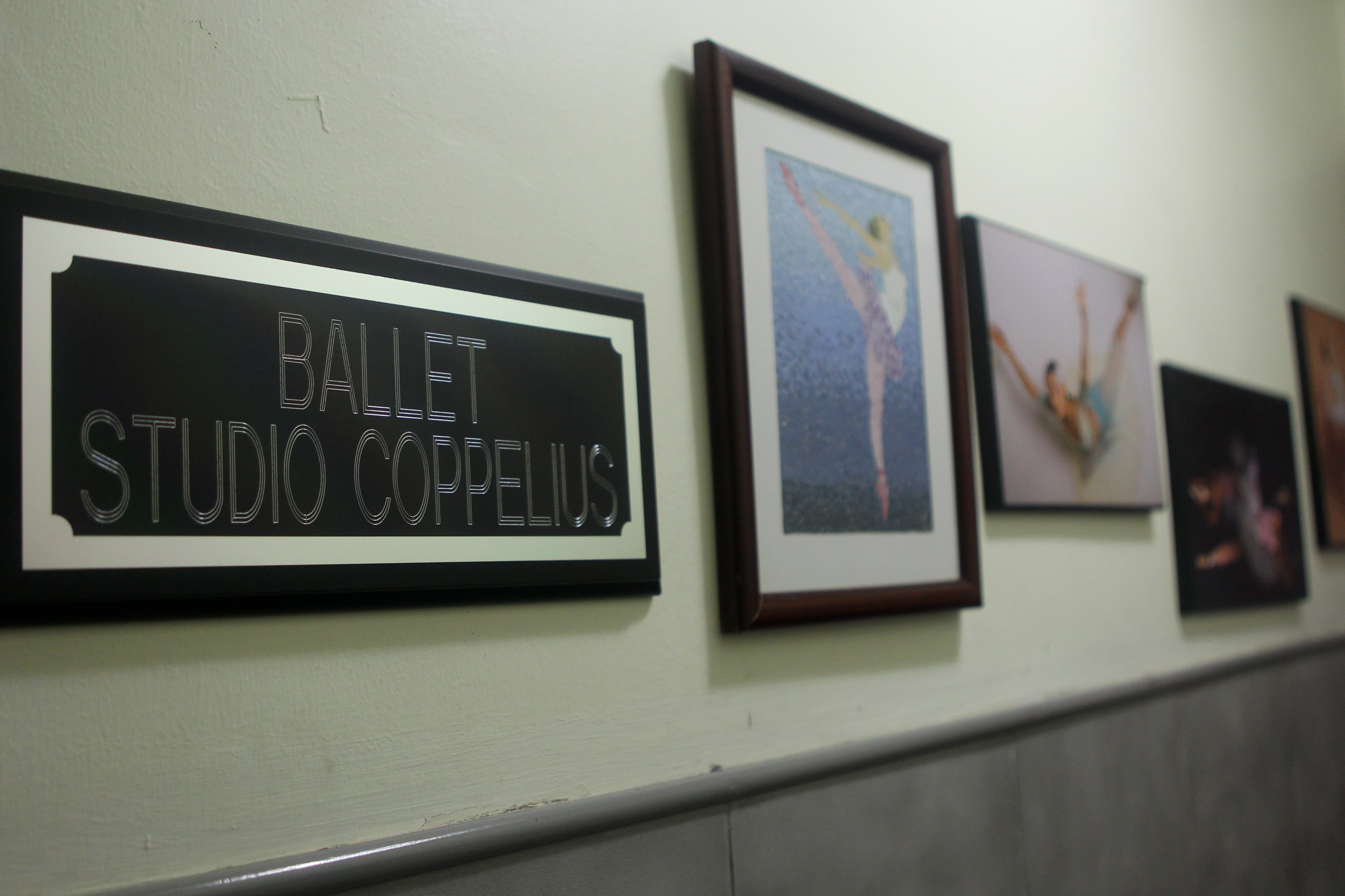Aspecto de la academia Ballet Studio Coppelius. Ciudad de México, abril 20, 2021. 
Foto: Karina Hernández/Infobae
