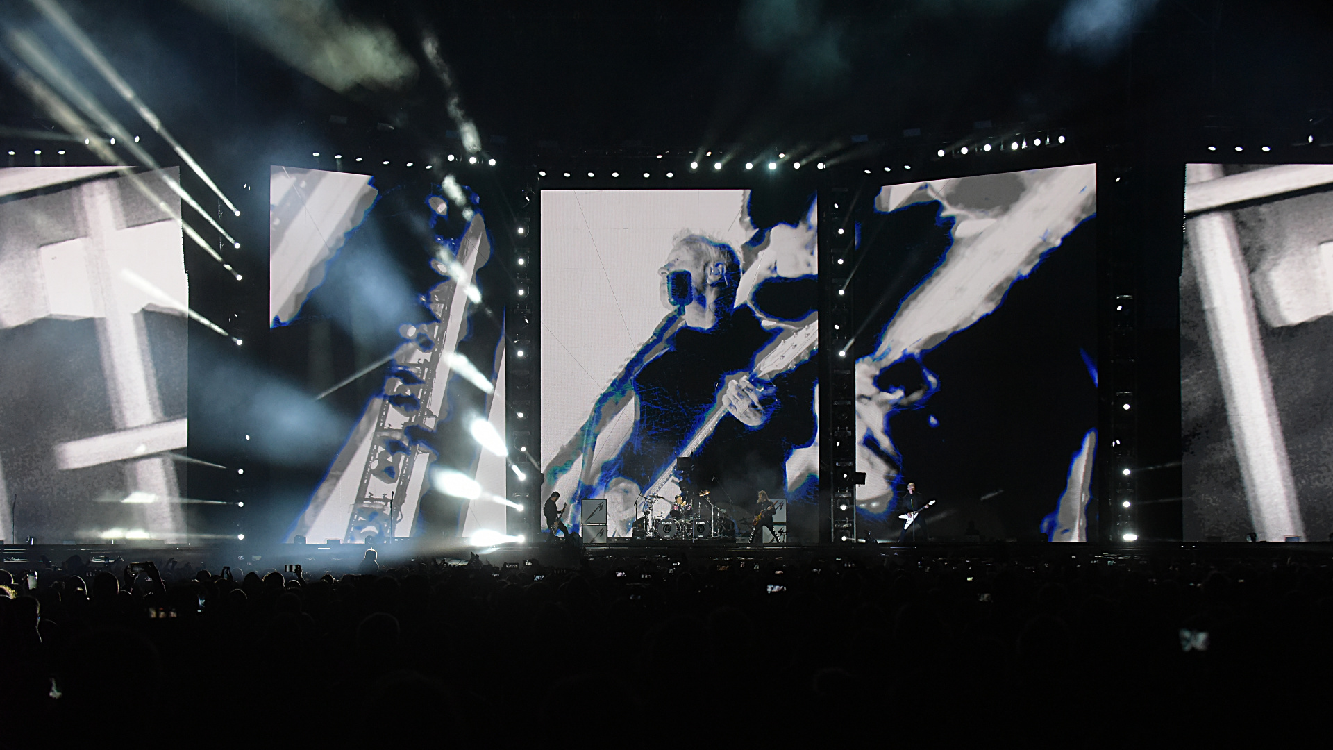 "Master of Puppets" fue una de las canciones más celebradas por los fans de Metallica en Buenos Aires