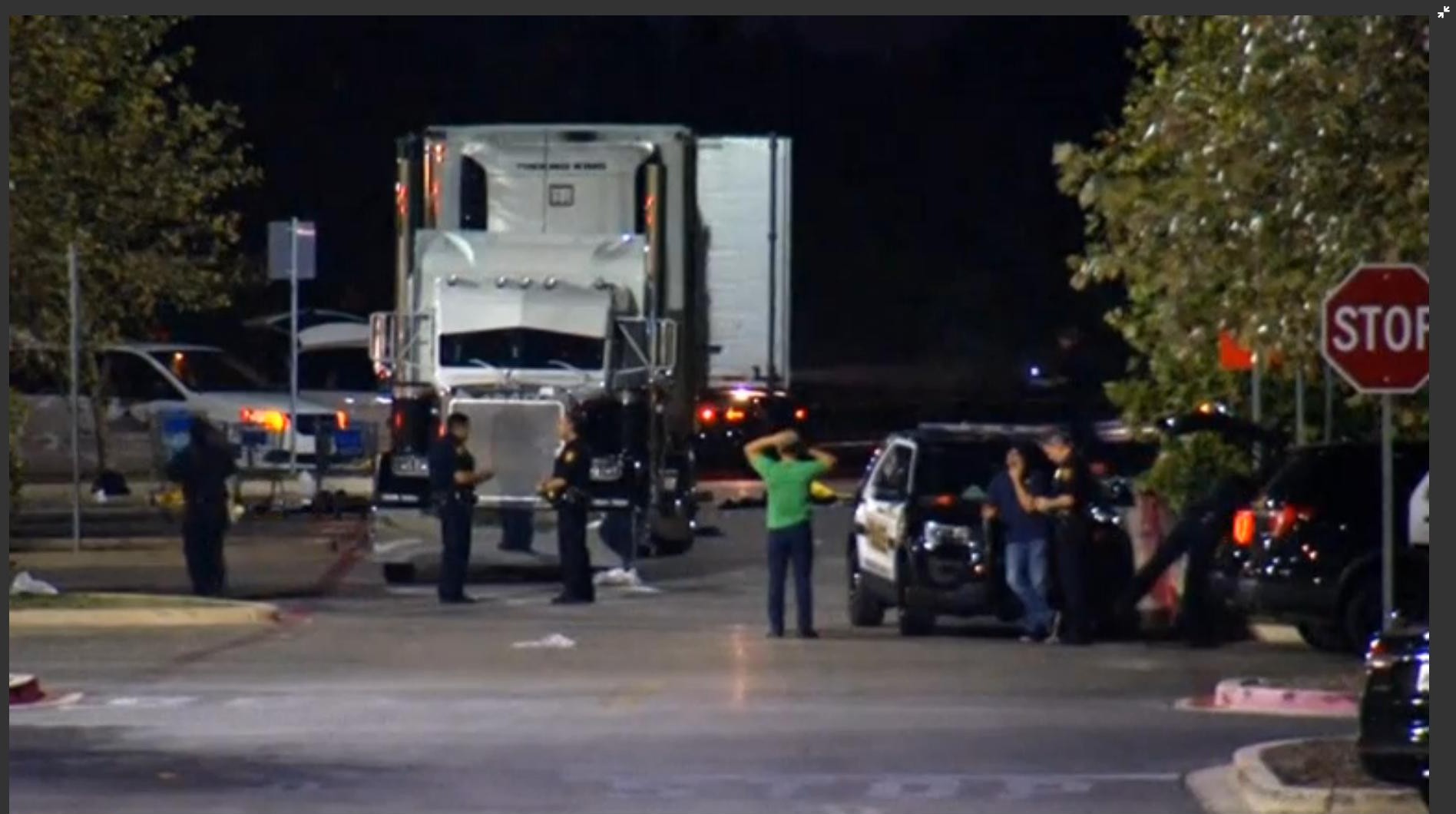 Al menos 40 migrantes fueron hallados muertos en un camión en EEUU
