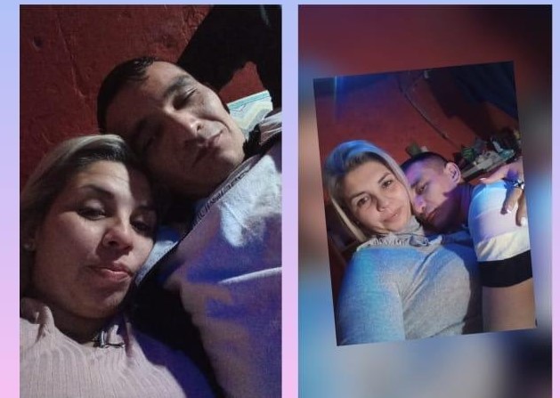 Giménez y su pareja, imputada junto a él.