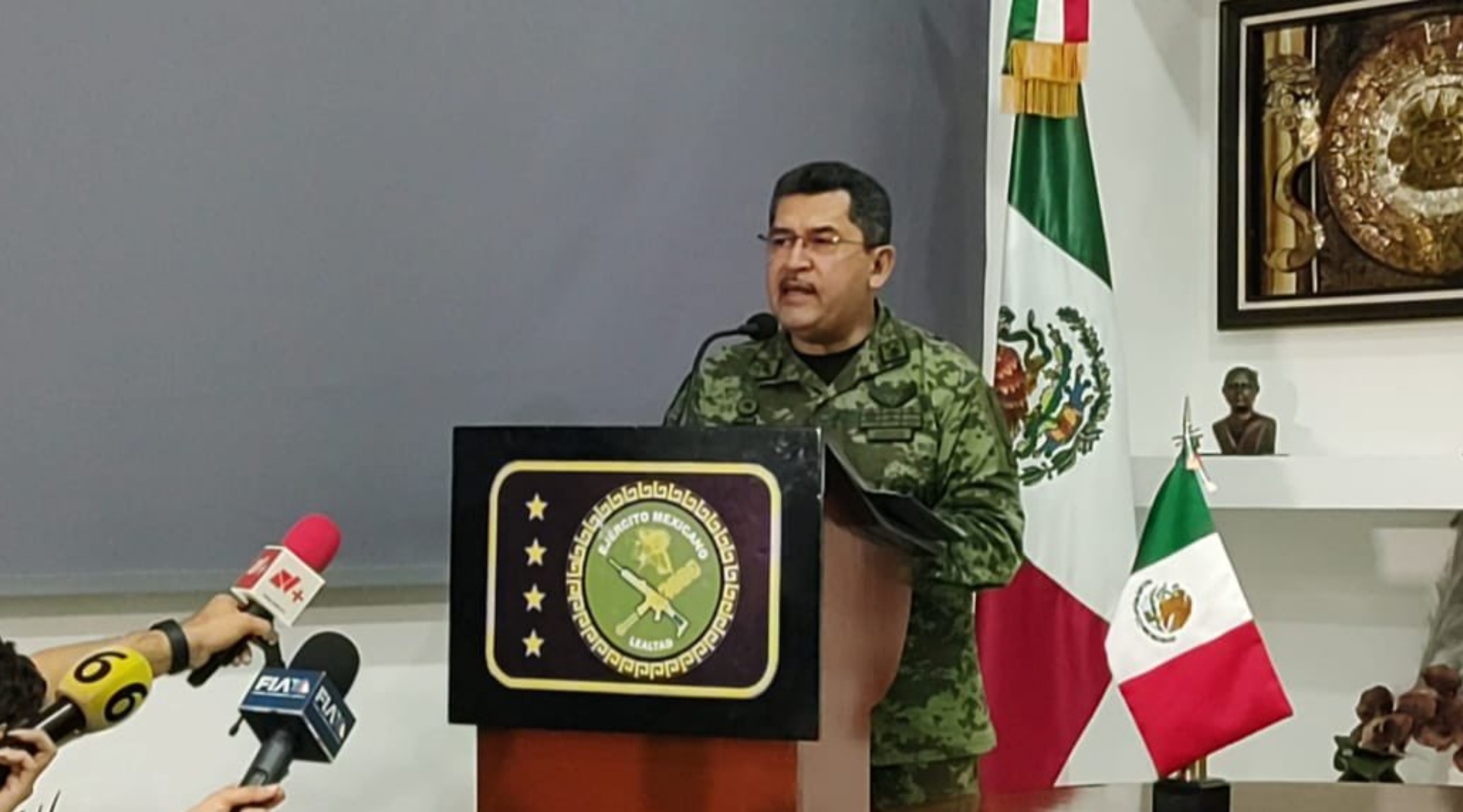 Crisóforo Martínez Parra, general de la Sedena, informó que el CJNG estaría detrás de la desaparición del coronel Grimaldo Muñoz. (Twitter/@elsamarthagtz)