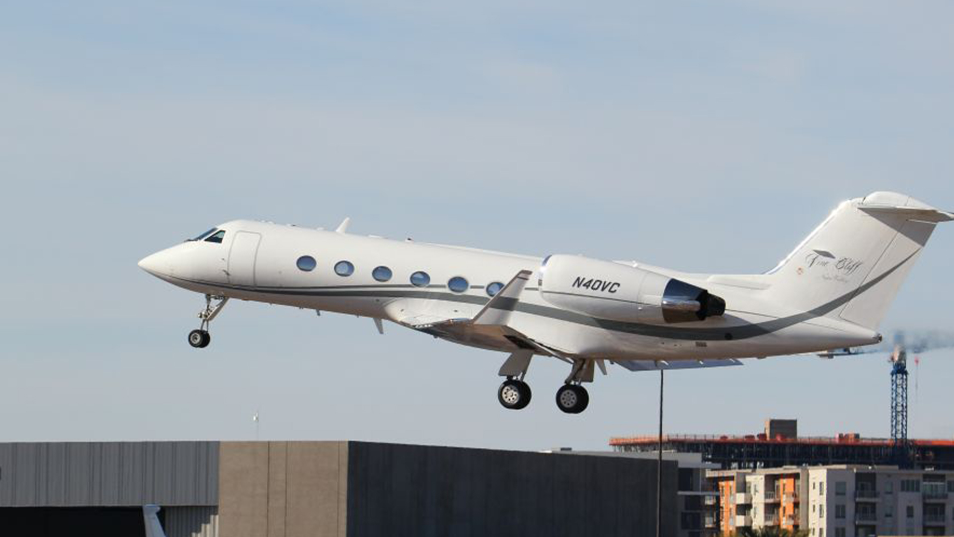El Gulfstream IV (N40VC) pertenece a la empresa privada SK AVIATION LLC (Foto: flightaware.com)